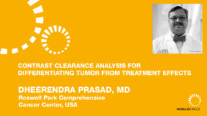 Contrast Clearance Analysis for Differentiating Tumor from Treatment Effects
