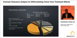 Contrast Clearance Analysis for Differentiating Tumor from Treatment Effects